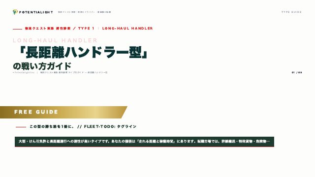 長距離ハンドラー型の戦い方ガイド 表紙